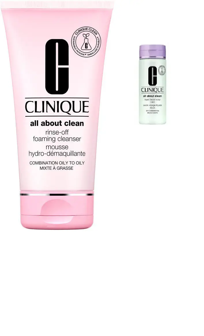 clinique face wash oily skin